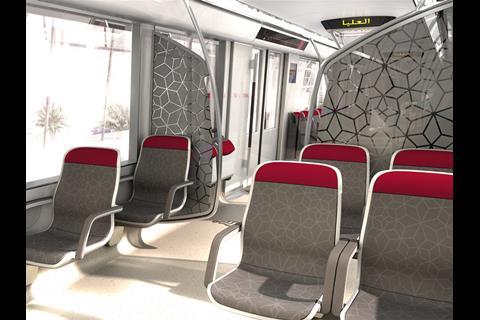 The trains for Riyadh metro lines 1 and 2 will be formed as two-car and four-car sets.
